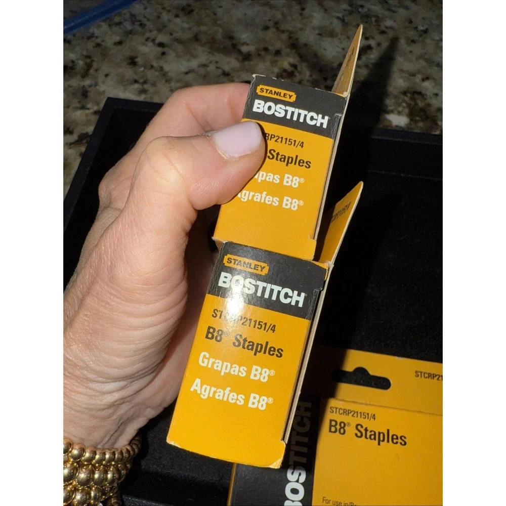 Stanley Bostitch B8 Staples 5000 in box STCRP21151/4 All 3. (4948)‎